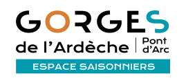 Espace Saisonnier Gorges de l'Ardèche - Pont d'Arc
